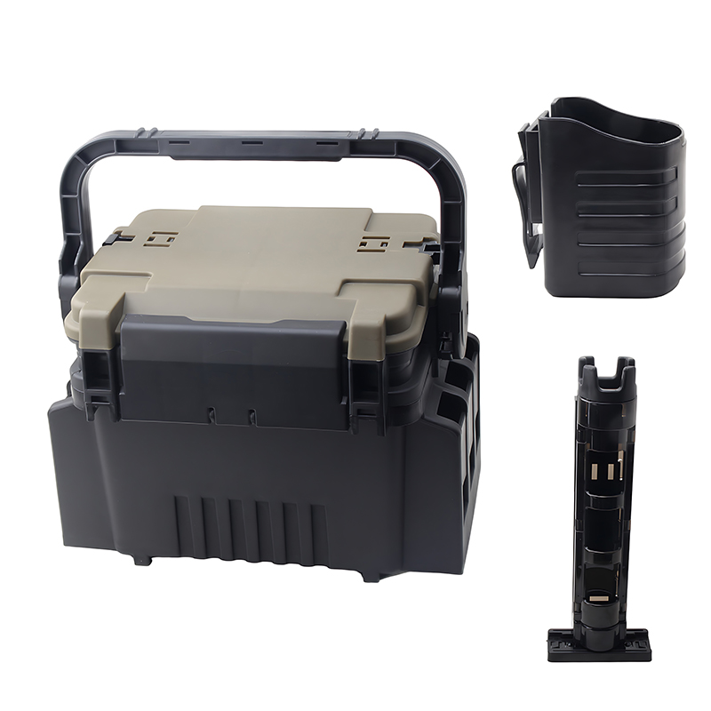 Fishing Kayak Crate - Large Fishing Box Organizer Multi-function Lure
