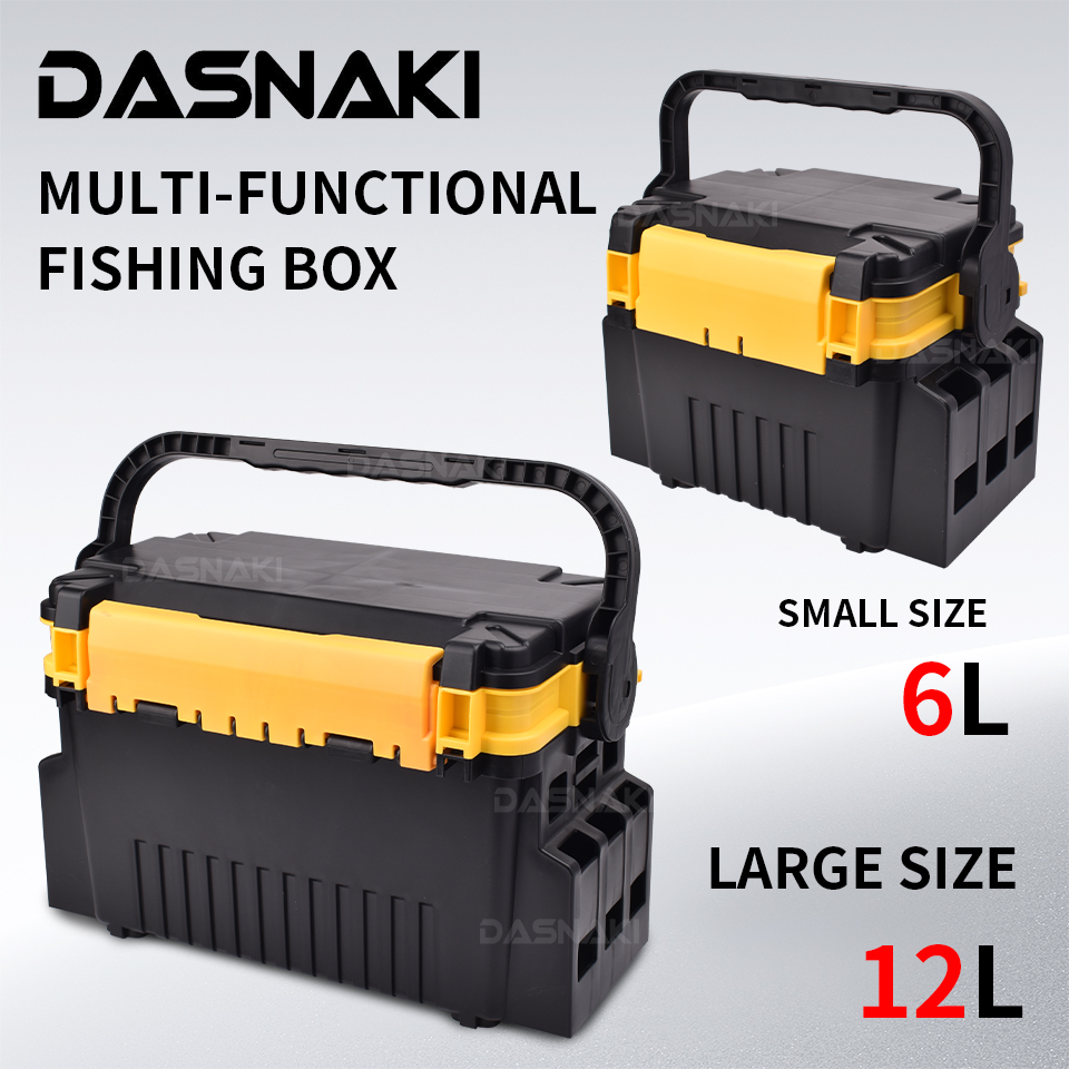 Fishing Kayak Crate - Fishing Box Multi-functional Fishing Tackle Box