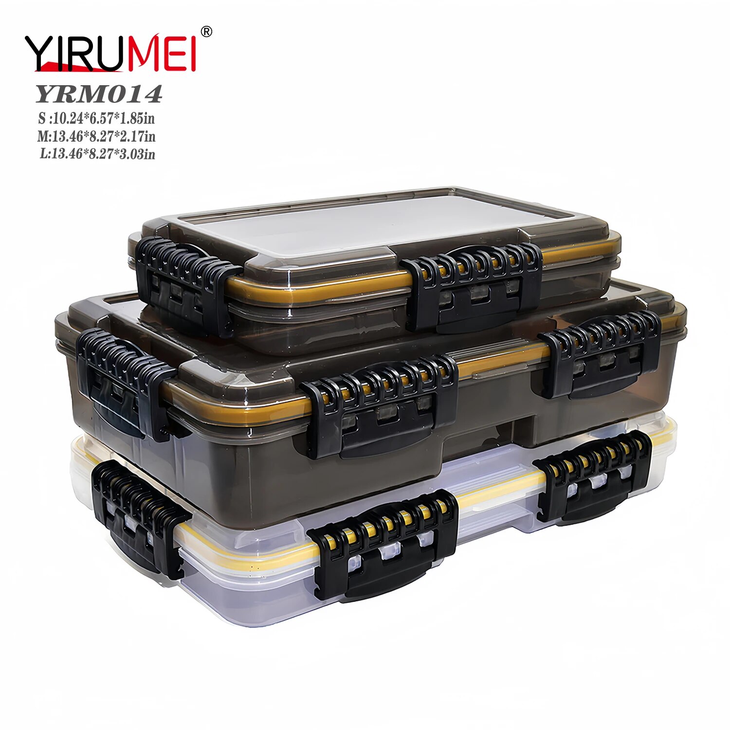 Fishing Kayak Crate - Waterproof Fishing Tackle Box Large Capacity