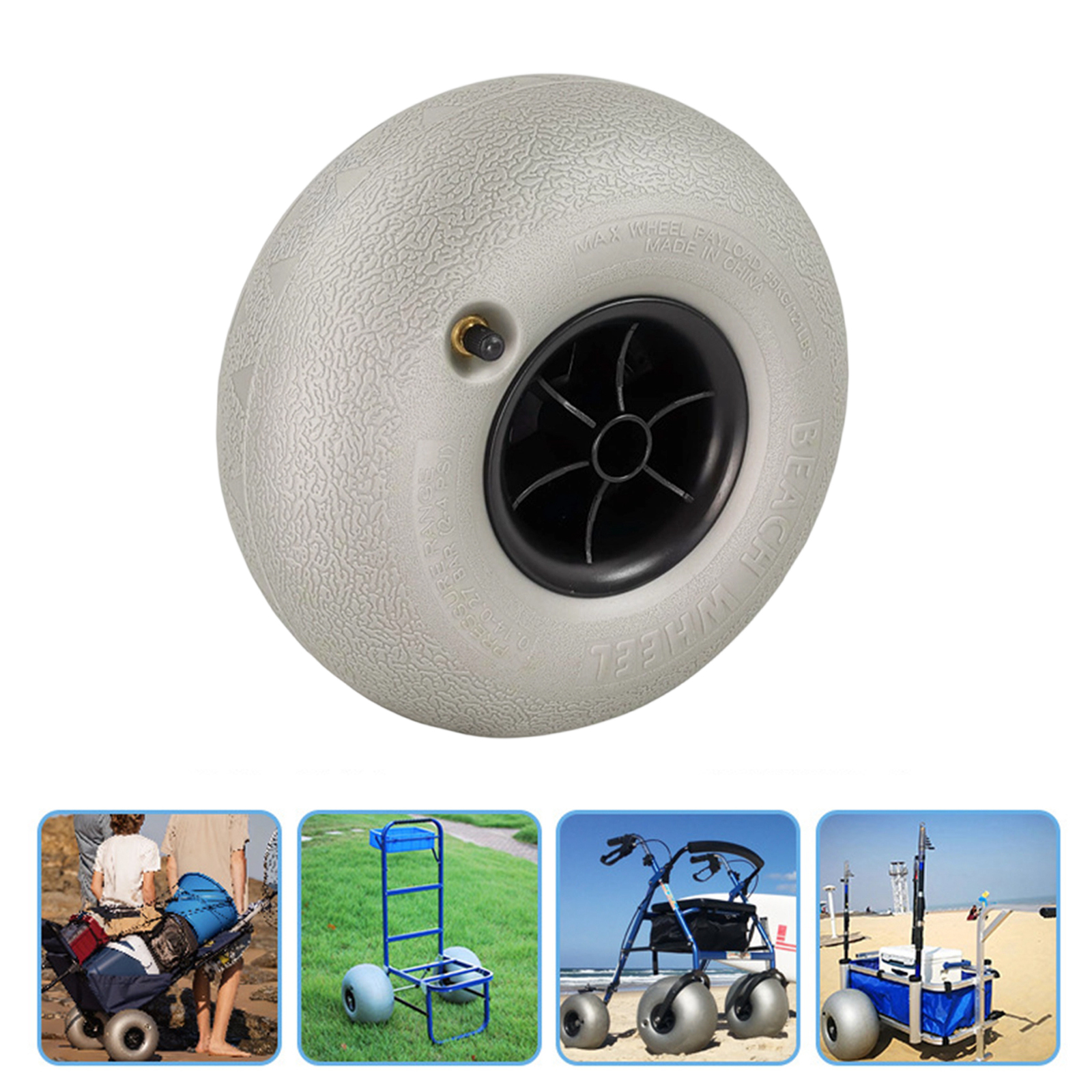 10In Balloon Wheels Profession - Fishing Kayak Cart incelemesi ve fiyatı