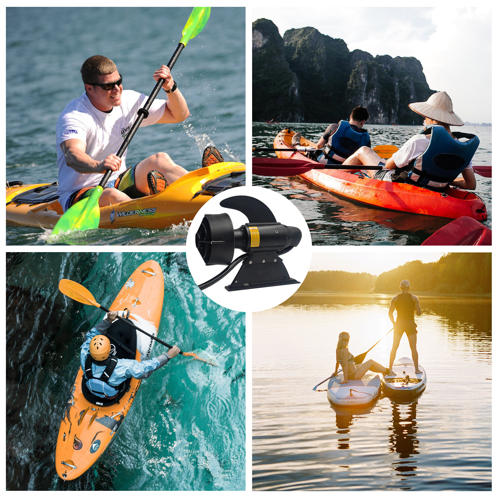 380W 600W Electric Fins Stand  - Fishing Kayak Storage Bag incelemesi ve fiyatı