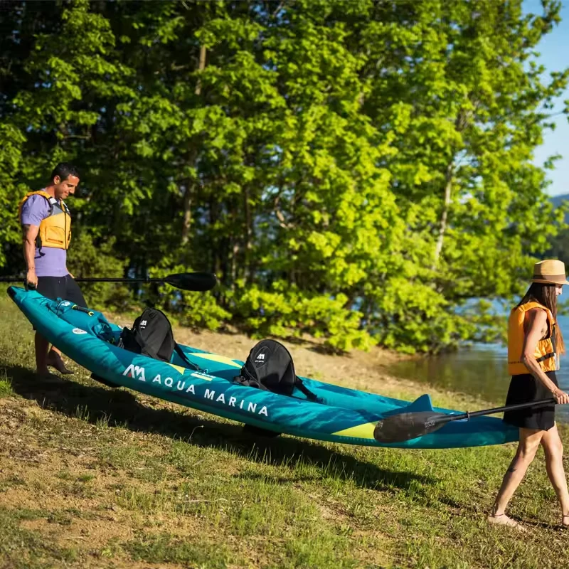 Canoe Kayak Inflatable Boat 1- - Fishing Kayak Inflatable incelemesi ve fiyatı
