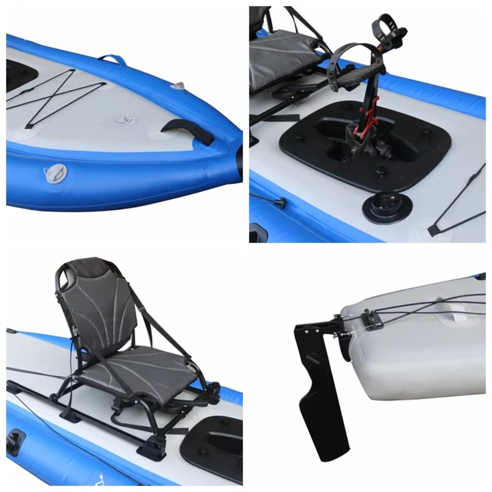 12ft Single Sit-On-Top Inflata - Fishing Kayak Sit In incelemesi ve fiyatı