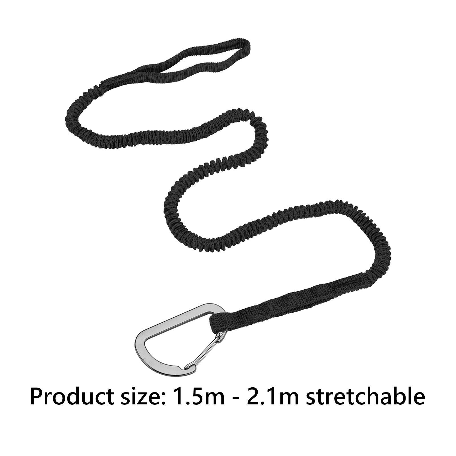 Boat Paddle Tether Elastic Lea - Fishing Kayak Paddle Leash incelemesi ve fiyatı