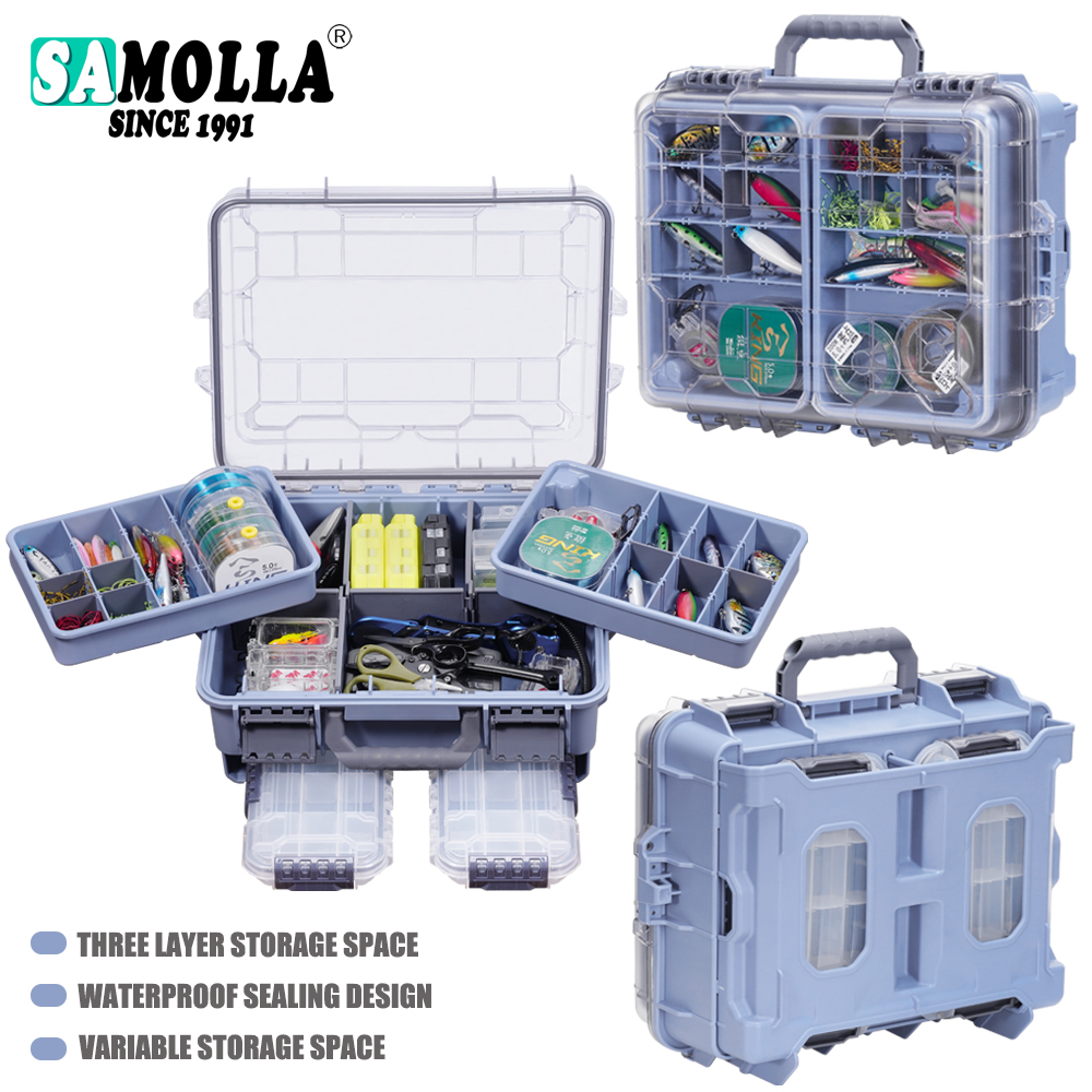 SAMOLLA Fishing Tackle Box Lar - Fishing Kayak Crate incelemesi ve fiyatı